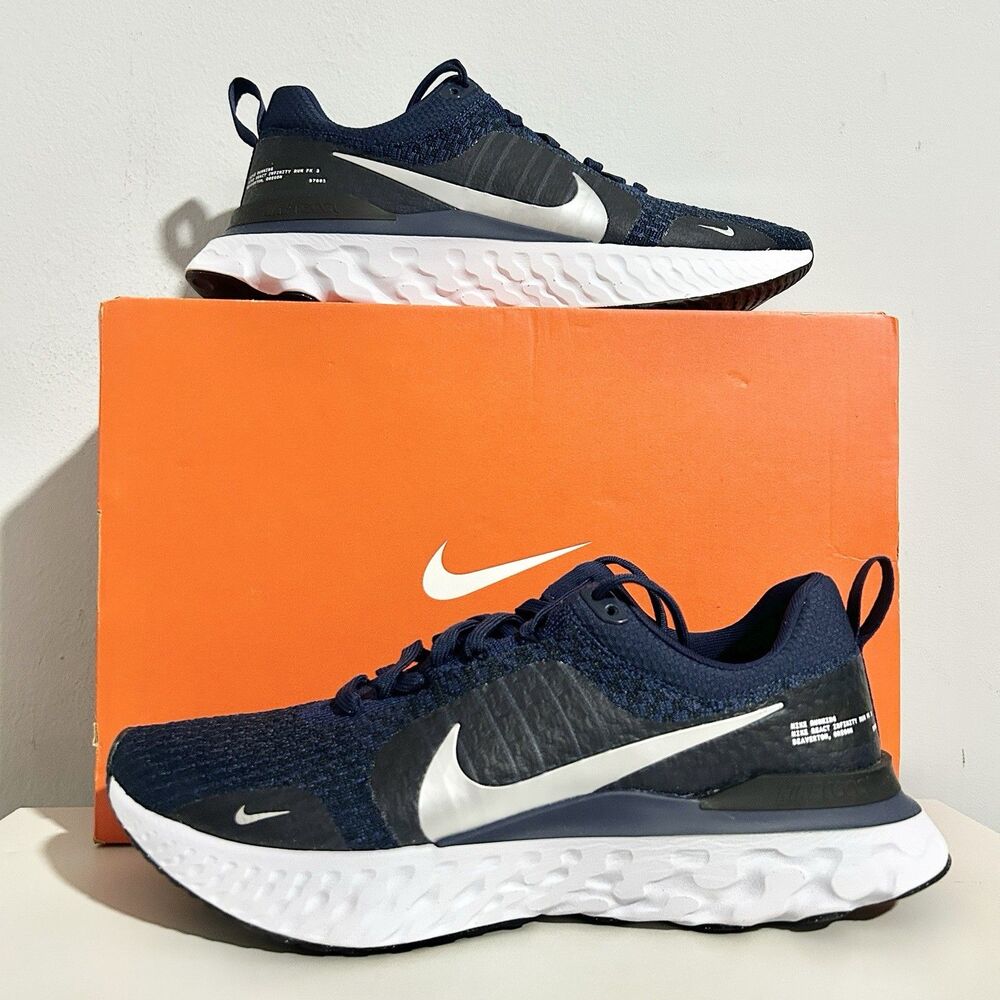 Nike React Infinity Run Flyknit 3 “College Navy” Men’s Size 11 Running Shoes